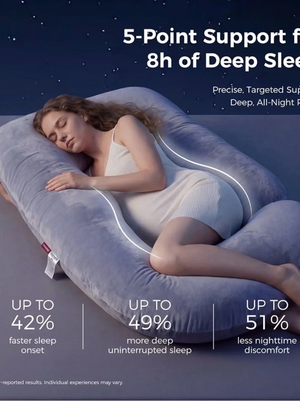 Momcozy Pregnancy Pillow